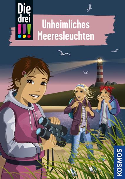 Die drei !!!, 94, Unheimliches Meeresleuchten (drei Ausrufezeichen) - Jule Ambach,Ina Biber - ebook