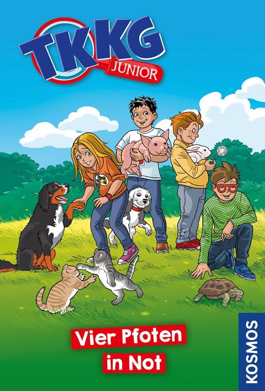 TKKG Junior, 17, Vier Pfoten in Not - Kirsten Vogel,COMICON S.L./ Beroy + San Julian - ebook