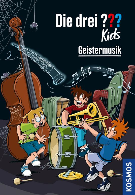Die drei ??? Kids, 101, Geistermusik (drei Fragezeichen Kids) - Pfeiffer Boris,Stefani Kampmann - ebook