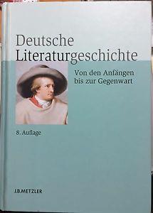 Deutsche Literaturgeschichte - cover