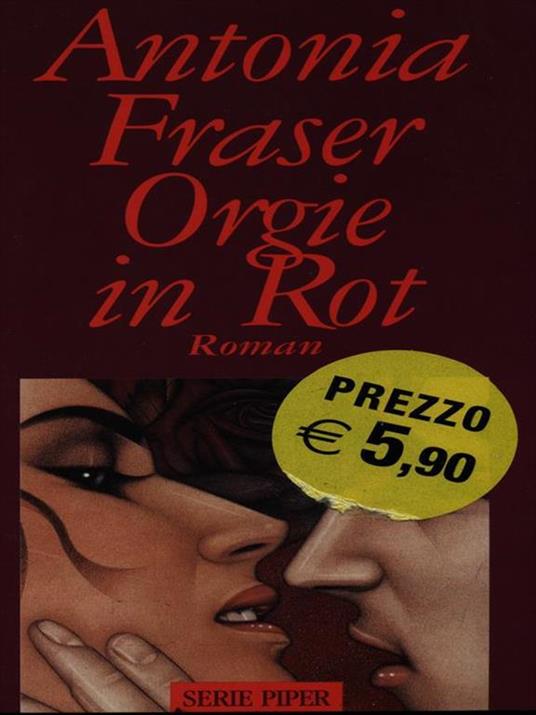 Orgie in rot - Antonia Fraser - copertina