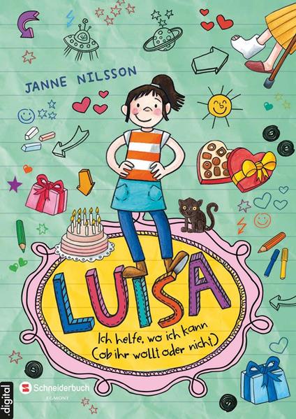 Luisa - Ich helfe, wo ich kann (ob ihr wollt oder nicht) - Janne Nilsson,Sandra Reckers - ebook