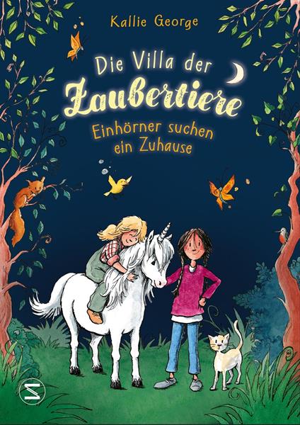 Die Villa der Zaubertiere - Einhörner suchen ein Zuhause - Kallie George,Franziska Harvey,Nadine Mannchen - ebook