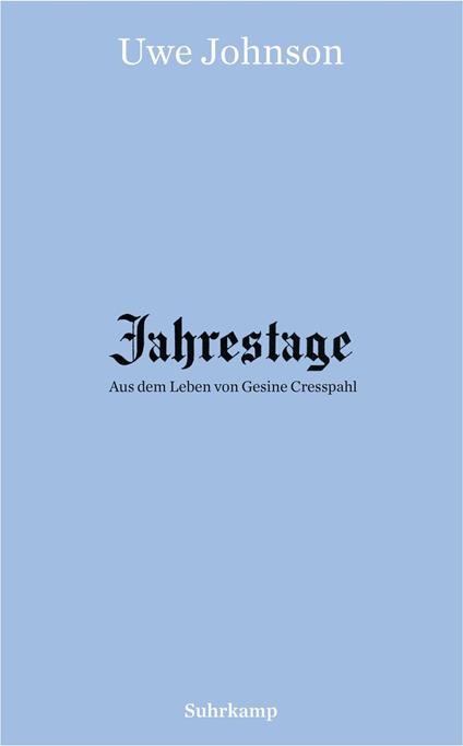 Jahrestage 1–4