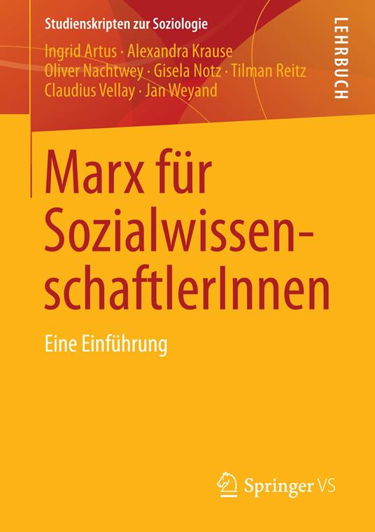 Marx für SozialwissenschaftlerInnen