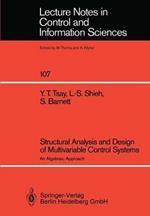 Structural Analysis and Design of Multivariable Control Systems: An Algebraic Approach