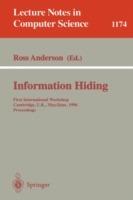 Information Hiding: First International Workshop, Cambridge, U.K., May 30 - June 1, 1996. Proceedings