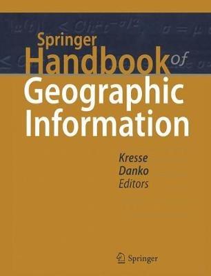 Springer Handbook of Geographic Information - cover