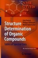 Structure Determination of Organic Compounds: Tables of Spectral Data - Ernoe Pretsch,Philippe Buhlmann,Martin Badertscher - cover