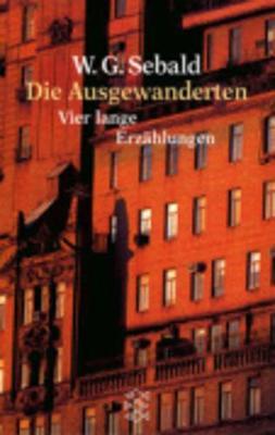 Die Ausgewanderten - W G Sebald - cover