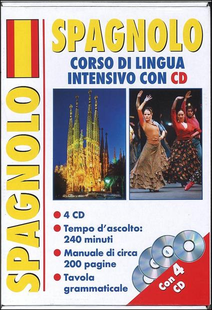 Spagnolo. Corso di lingua intensivo con CD - copertina