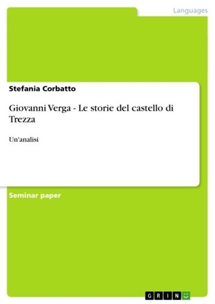 Giovanni Verga - Le storie del castello di Trezza - Stefania Corbatto - ebook