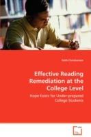 Effective Reading Remediation at the College Level