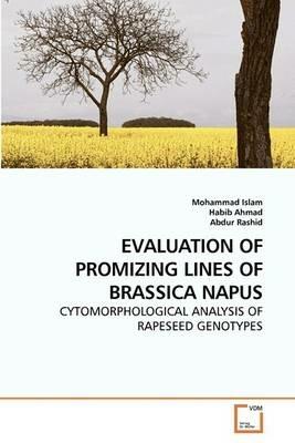 Evaluation of Promizing Lines of Brassica Napus - Mohammad Islam - cover