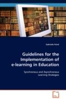 Guidelines for the Implementation of e-learning in Education - Gabriella Feind - cover