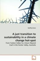 A just transition to sustainability in a climate change hot-spot - Geoffrey Evans - cover