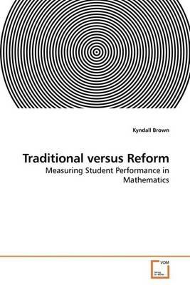 Traditional versus Reform - Kyndall Brown - cover