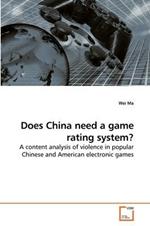 Does China need a game rating system?