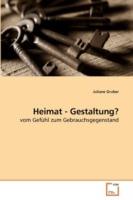 Heimat - Gestaltung? - Juliane Gruber - cover