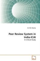 Peer Review System in India-Icai - R B Sharma - cover