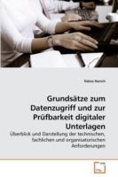 Grundsatze zum Datenzugriff und zur Prufbarkeit digitaler Unterlagen