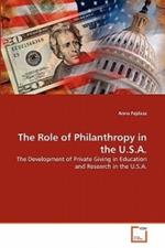 The Role of Philanthropy in the U.S.A.