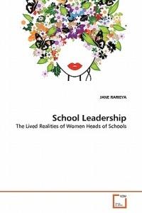 School Leadership - Jane Rarieya - cover