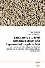 Laboratory Study of Botanical Extract and Cypermethrin against Pest