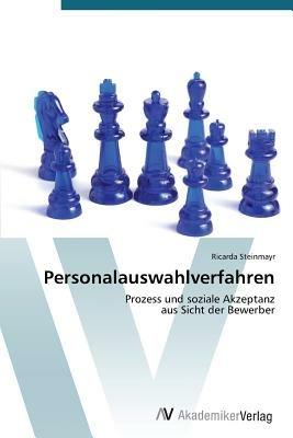 Personalauswahlverfahren - Steinmayr Ricarda - cover