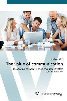 The value of communication - Bernhard Ollefs - cover