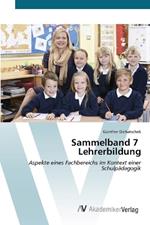 Sammelband 7 Lehrerbildung