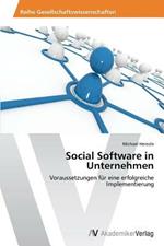 Social Software in Unternehmen