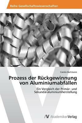 Prozess der Ruckgewinnung von Aluminiumabfallen - Hartmann Carola - cover