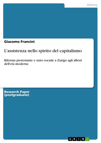 L'assistenza nello spirito del capitalismo - Giacomo Francini - ebook