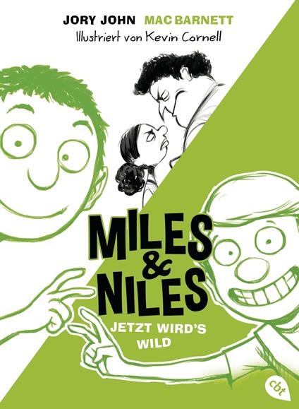 Miles & Niles - Jetzt wird's wild - Mac Barnett,Jory John,Kevin Cornell,Alexandra Ernst - ebook