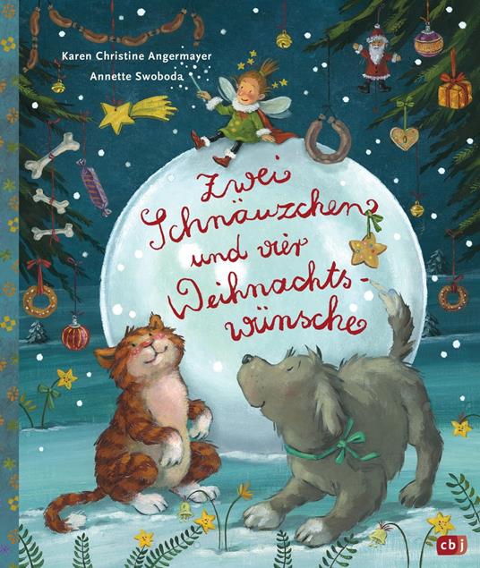 Zwei Schnäuzchen und vier Weihnachtswünsche - Karen Christine Angermayer,Annette Swoboda - ebook