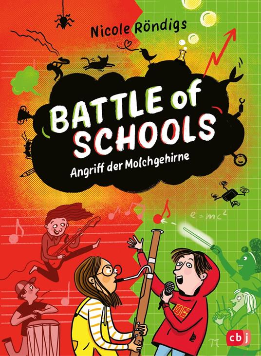 Battle of Schools - Angriff der Molchgehirne - Nicole Röndigs,Tine Schulz - ebook