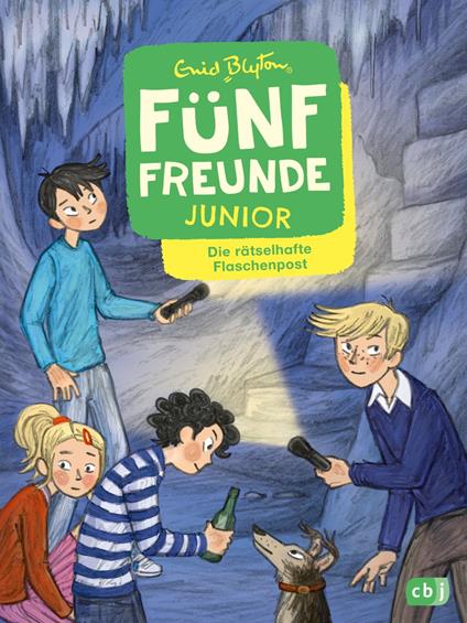 Fünf Freunde JUNIOR - Die rätselhafte Flaschenpost - Enid Blyton,Gerda Raidt,Ute Mihr - ebook