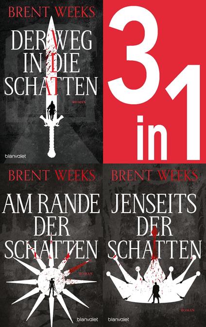 Die Schatten-Trilogie Band 1-3: Der Weg in die Schatten / Am Rande der Schatten / Jenseits der Schatten (3in1-Bundle)