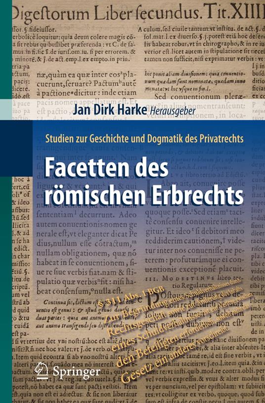 Facetten des römischen Erbrechts