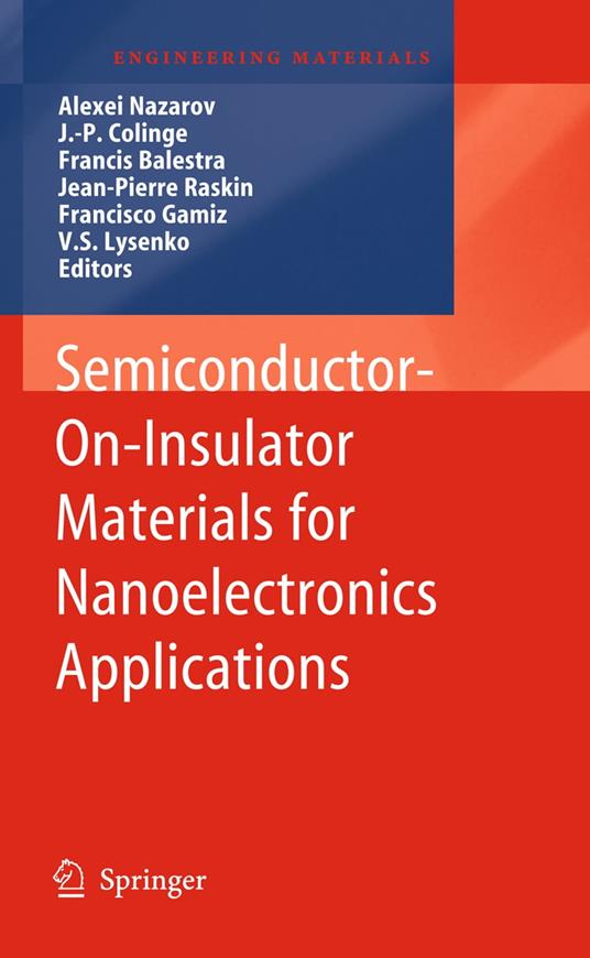 Semiconductor-On-Insulator Materials for Nanoelectronics Applications