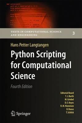 Python Scripting for Computational Science - Hans Petter Langtangen - cover