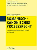 Romanisch-kanonisches Prozessrecht