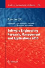 Software Engineering Research, Management and Applications 2010