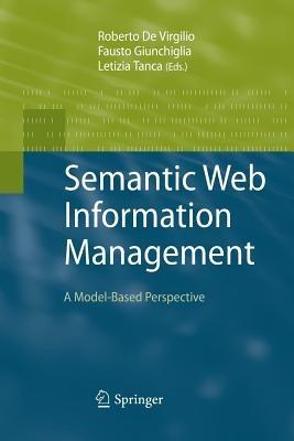 Semantic Web Information Management: A Model-Based Perspective - cover