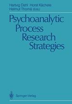 Psychoanalytic Process Research Strategies