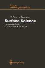 Surface Science: Lectures on Basic Concepts and Applications