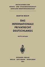 Das Internationale Privatrecht Deutschlands