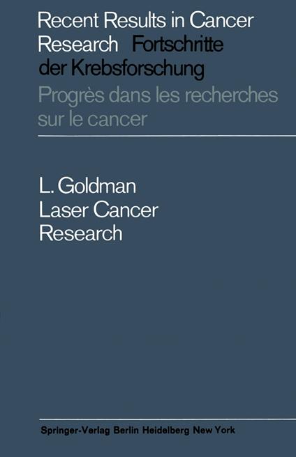 Laser Cancer Research