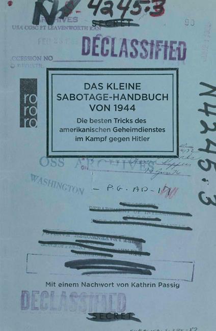 Das kleine Sabotage-Handbuch von 1944